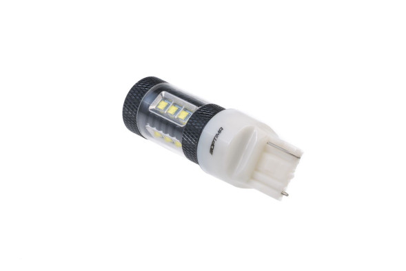 Светодиодная лампа цоколь 7440 (W21W)  Optima Premium, CREE*16, 5100K, 80W, 12V, (W3X16b), 1 лампа