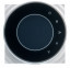 Комнатный термостат с WiFi, FAC-6000ELW, FANCOIL 4труб. корпус Чер., Подсветка Бел.
