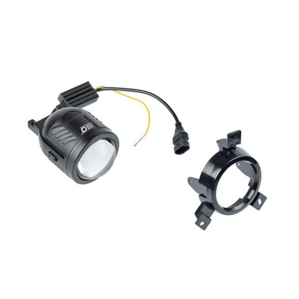 Светодиодная би-линза дополнительного света OPTIMA Bi-LED PTF LIGHT, крепление Daewoo Matiz, 3,0″, 40Вт/50Вт, комплект 2 шт.