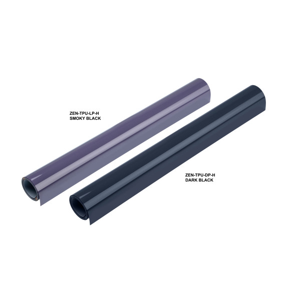 Пленка ZEN для задних фонарей TPU-LP (Smoky Black), светопропускаемость 50%, размер 1.52*0,3m