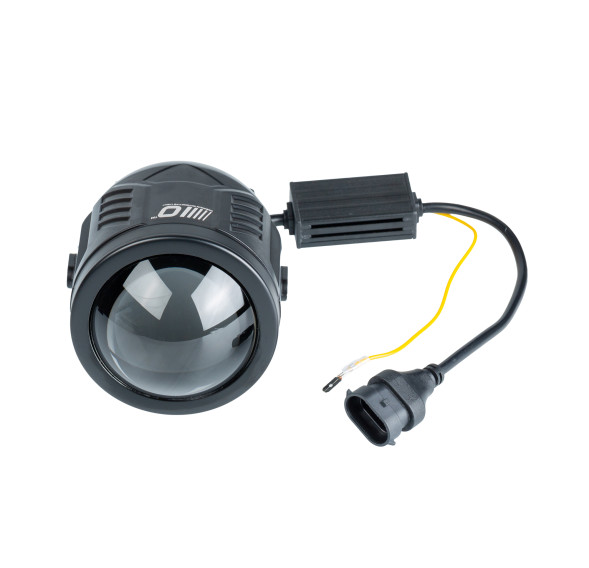 Светодиодная би-линза дополнительного света OPTIMA Bi-LED PTF LIGHT, крепление Nissan, 3,0″, 40Вт/50Вт, комплект 2 шт.