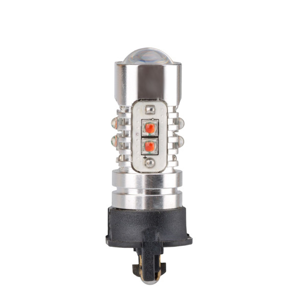 Светодиодная лампа PWY24W Optima MINI-CREE, YELLOW, CAN, CREE XB-D*10, 5500K, 12-24V, 1 лампа