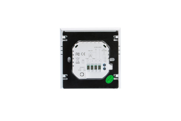 Комнатный термостат с WiFi, FHT-1000GALW, 5А корпус Бел., Подсветка Бел.