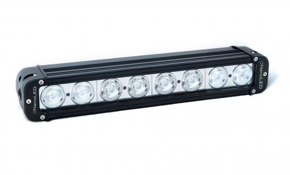 Фара светодиодная NANOLED 80W, 8 LED CREE X-ML, Combo 355*64,5*93 мм (2*4*2)