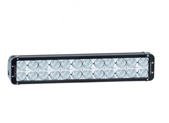 Фара светодиодная NANOLED 240W, 24 LED CREE X-ML, в два ряда, широкий луч, 515*100*93 мм