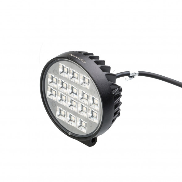 Фара рабочего света NANOLED 16Ватт, светодиодная, 12-24V, куглая D-88,9*34,3мм