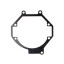 Переходные рамки Honda Insight 2009-2014г. для установки Optima Bi-LED GTR 2.8" вместо штатных модулей