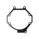 Переходные рамки Honda Insight 2009-2014г. для установки Optima Bi-LED GTR 2.8" вместо штатных модулей