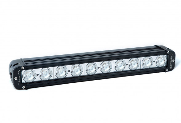 Фара светодиодная NANOLED 100W, 10 LED CREE X-ML, узкий луч, 436*64,5*92 мм