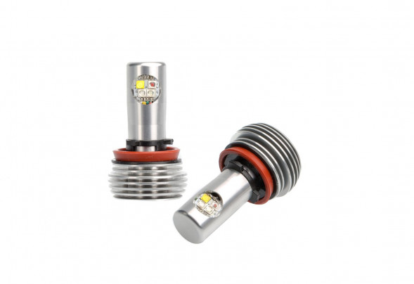 Светодиодный маркер (Подсветка колец) Angel Eyes E92 RGB Optima Premium H8, CREE, 60W, комплект с пультом