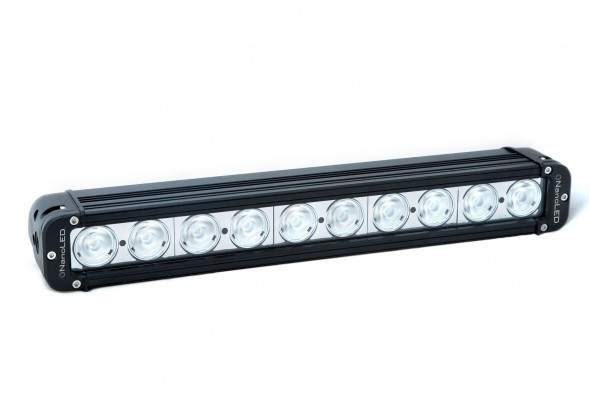 Фара светодиодная NANOLED 100W, 10 LED CREE X-ML, широкий луч, 436*64,5*92 мм