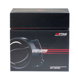 Светодиодная линза Optima Premium Bi-LED Lens Competizione 4700K, 3.0", 12V, Комплект 2 шт.