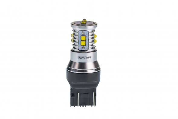 Светодиодная лампа 7443 Optima MINI-CREE, CAN, CREE XB-D*10, 5500K, 12-24V, (W3X16g), двухконтактная, 1 лампа
