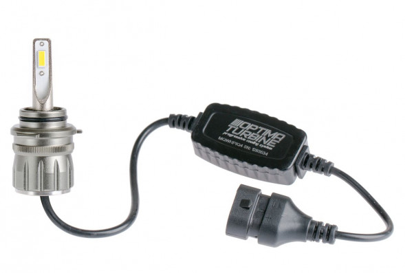 Светодиодные лампы HB4 Optima LED Turbine GT, чип 7535, White, 9-32V, IP68, 2шт МиниТурбина, Циркуляция  внутри фары