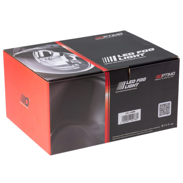 Светодиодная противотуманная фара Двух цветная OPTIMA LED FOG LIGHT 1398 Nissan/Honda 90мм, 9W, 5500K/3200K, 12V, комплект 2шт