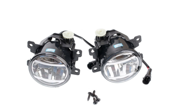 Светодиодная противотуманная фара OPTIMA LED FOG LIGHT 881 Nissan/Honda 90мм, 6W, 5500K, 12-24V, комплект 2шт