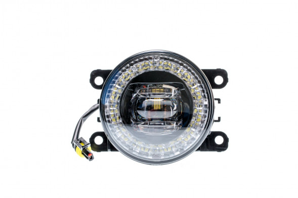 Светодиодная противотуманная фара OPTIMA LED FOG LIGHT 998 Nissan/Honda 90мм, 9W/2W, 5500K, 9-18V, комплект 2шт