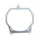 Переходные рамки Hyundai Creta 2 2020-2024 под линзы с креплением Hella 3R/5R