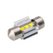 Светодиодная лампа Festoon 28mm Optima MINI-CREE, CAN, white, 1,8W, 12V, T10*28mm (SV 7-8), комплект 2 шт.