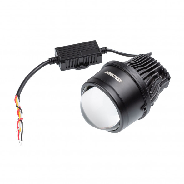 Светодиодная линза противотуманного света Optima LED FOG Lens D-PRO 3,0&quot;, 5500K, 24V Комплект 2 шт.