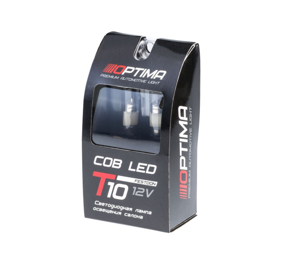 Festoon 28mm Optima Premium COB, Purple, 12V, T10*28mm (SV 7-8), 1 лампа