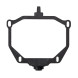 Переходные рамки Hyundai ix45 2013-2016 с AFS, Equus 2010-2013 AFS под линзы с креплением Hella 3R/5R