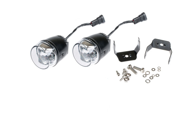 Светодиодная противотуманная фара OPTIMA LED FOG LIGHT 1275 Универсальная 70мм, 9W, 5500K, 9-32V, комплект 2шт