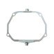 Переходные рамки Hyundai Santa FE IV 2018-2021 Led AFS 3D под линзы с креплением Hella 3R/5R