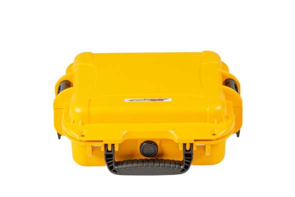 Кейс пластиковый OffRoadTeam Серия-Element модель EL613050 ЖЕЛТЫЙ, внутренние размеры 261*212*116мм, IP65