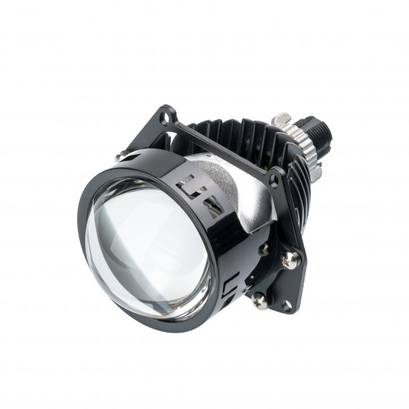 Светодиодная линза Optima Premium Bi-LED Lens, Series Reflector Technology (SRT), Double Chip 3.0&quot;, 5500К 24V, Комплект 2 шт.