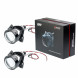 Светодиодная линза Optima Premium Bi-LED Lens, Series Reflector Technology (SRT), Double Chip 3.0", 5500К 24V, Комплект 2 шт.