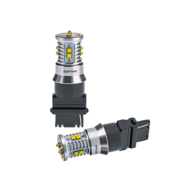 Светодиодная лампа 3156 Optima MINI-CREE, CAN, CREE XB-D*10, 5500K, 12-24V, 1 лампа
