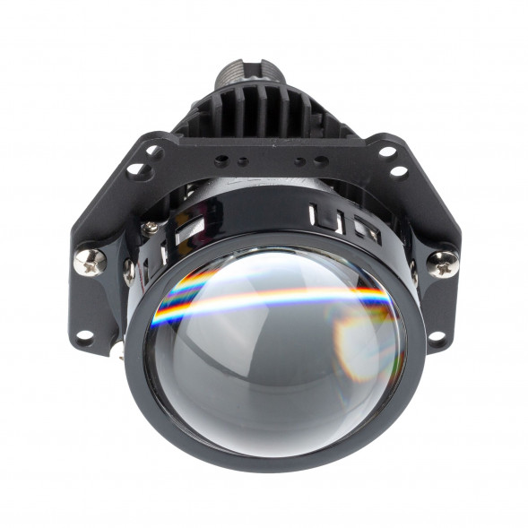 Светодиодная линза Optima Premium Bi-LED Lens, Series Reflector Technology (SRT), Double Chip 3.0", 5500К, Комплект 2 шт.