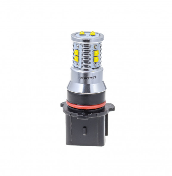 Светодиодная лампа P13W Optima MINI-CREE, CAN, CREE XB-D*10, 5500K, (PG18.5d-1), 12-24V, 1 лампа