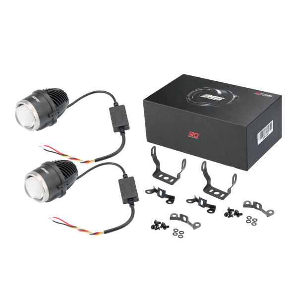 Светодиодная линза противотуманного света Optima LED FOG Lens M-PRO 2,0", 5500K, Комплект 2 шт.