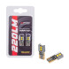 Светодиодные лампы W5W (T10) Optima Premium 220Lm, LG Chip, YELLOW, SPECIAL CAN, 1,25W, 2800K, 12V, (W2.1X9.5D), Комплект 2 лампы