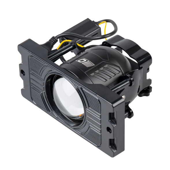 Светодиодная би-линза дополнительного света OPTIMA Bi-LED PTF LIGHT, крепление 2110, 3,0″, 40Вт/50Вт, 6000K, комплект 2 шт.