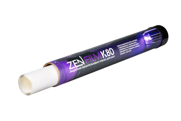 Пленка полиуретановая для защиты фар ZEN TPU-K80H, прозрачная, толщина 190Мкм, размер 1.52*0,3м