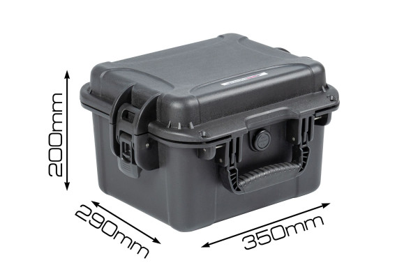Кейс пластиковый OffRoadTeam Серия-Element модель EL613075 ЧЕРНЫЙ, внутренние размеры 272*220*197мм, IP65