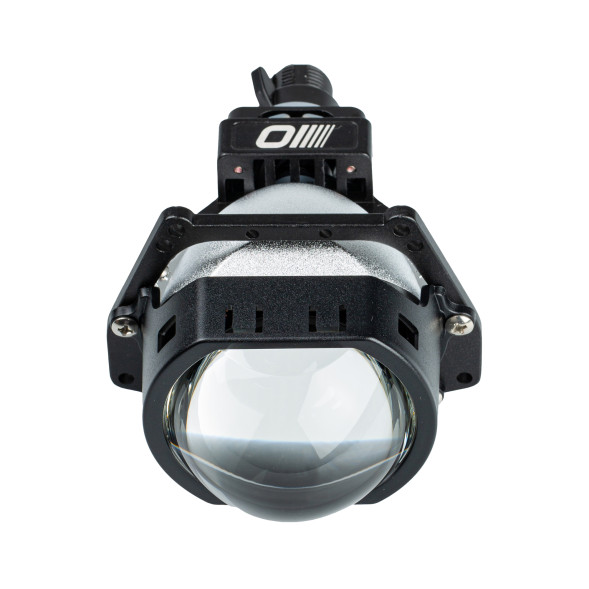 Светодиодная линза Optima Premium TRI-LED Lens, Impression Drive FLAT, 3.0", 6000К+4500К, 3 чипа, 3 отражателя, 12V, комплект 2 шт.