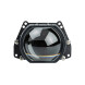 Светодиодная линза Optima Premium TRI-LED Lens, Impression Drive FLAT, 3.0", 6000К+4500К, 3 чипа, 3 отражателя, 12V, комплект 2 шт.