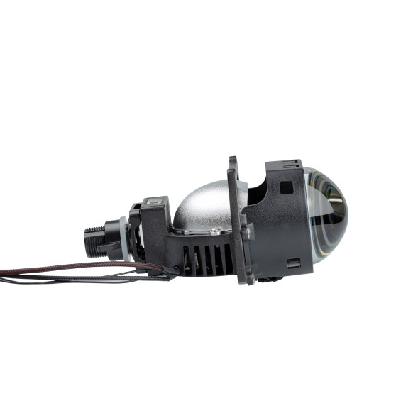 Светодиодная линза Optima Premium TRI-LED Lens, Impression Drive FLAT, 3.0", 6000К+4500К, 3 чипа, 3 отражателя, 12V, комплект 2 шт.
