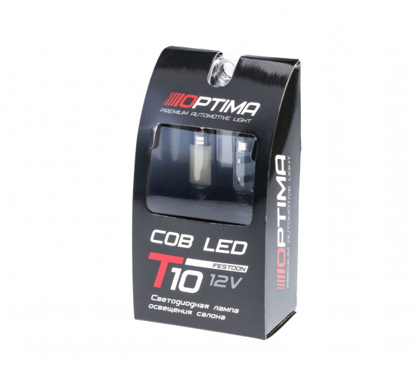 Festoon 36mm Optima Premium COB, Purple, 12V, T10*36mm (SV 8,5-8), 1 лампа