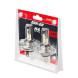 Светодиодная лампа H4 Optima LED ZRK-22, 5500K, 12V, комплект 2 шт.