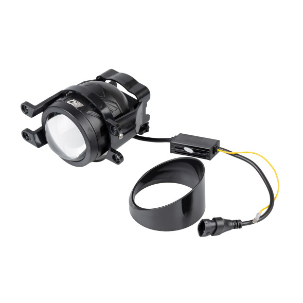 Светодиодная би-линза дополнительного света OPTIMA Bi-LED PTF LIGHT, крепление Toyota, 3,0″, 40Вт/50Вт, 6000K, комплект 2 шт.