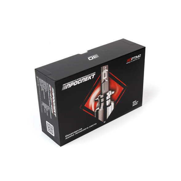 Светодиодные лампы H7 Optima Premium LED ПРОСПЕКТ, 80W, 5000K, 12-24V, комплект 2 шт.