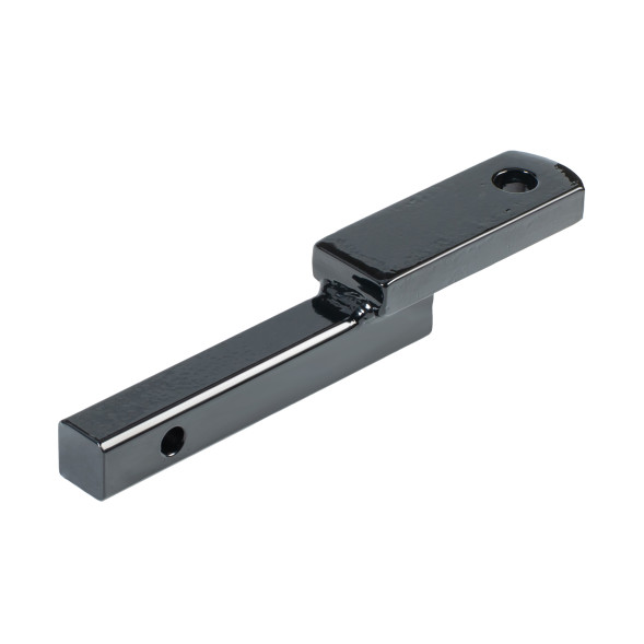 Насадка фаркопа понижение 1/2" (11мм) / подъем 3/4" (20мм) без шара, квадратный профиль, длина вставки (хвоставика) 6" (151мм) Black