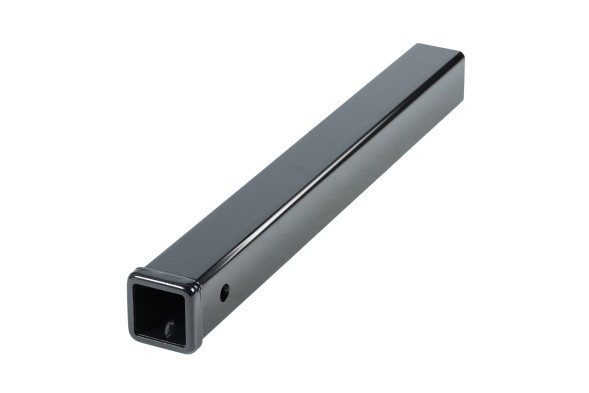 Насадка фаркопа понижение 1/2" (11мм) / подъем 3/4" (20мм) без шара, квадратный профиль, длина вставки (хвоставика) 6" (151мм) Black