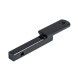 Насадка фаркопа понижение 1/2" (11мм) / подъем 5/8" (16мм) без шара, квадратный профиль, длина вставки (хвоставика) 6" (151мм) Black