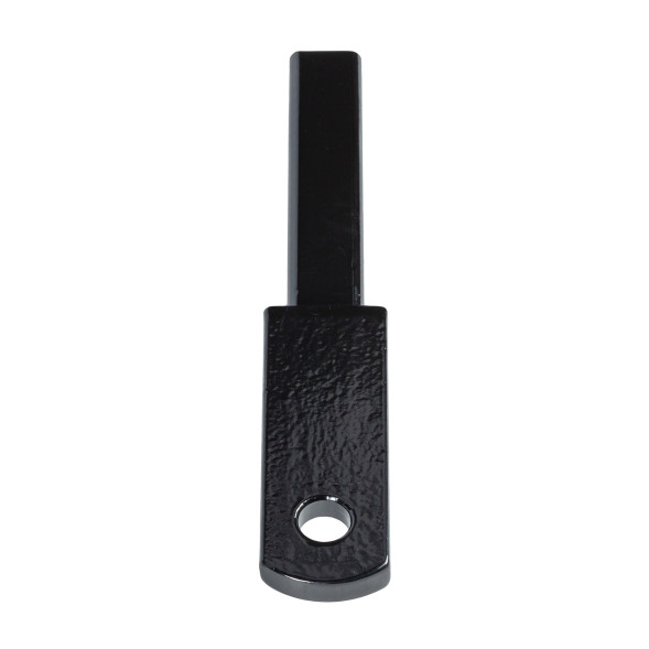 Насадка фаркопа понижение 1/2" (11мм) / подъем 5/8" (16мм) без шара, квадратный профиль, длина вставки (хвоставика) 6" (151мм) Black